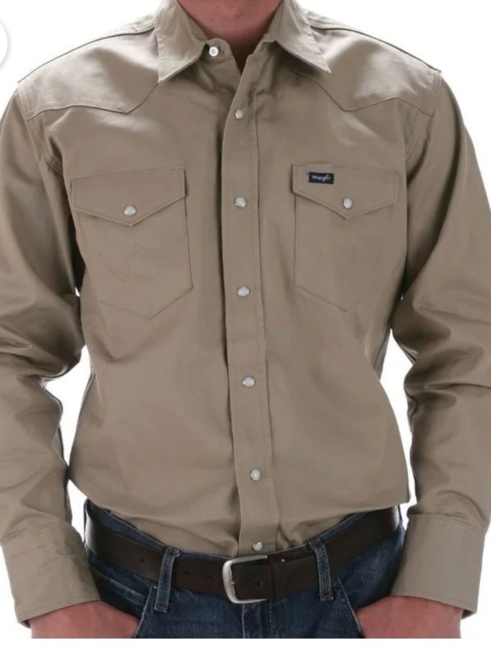 Men’s Western Wrangler Button-Down Shirt